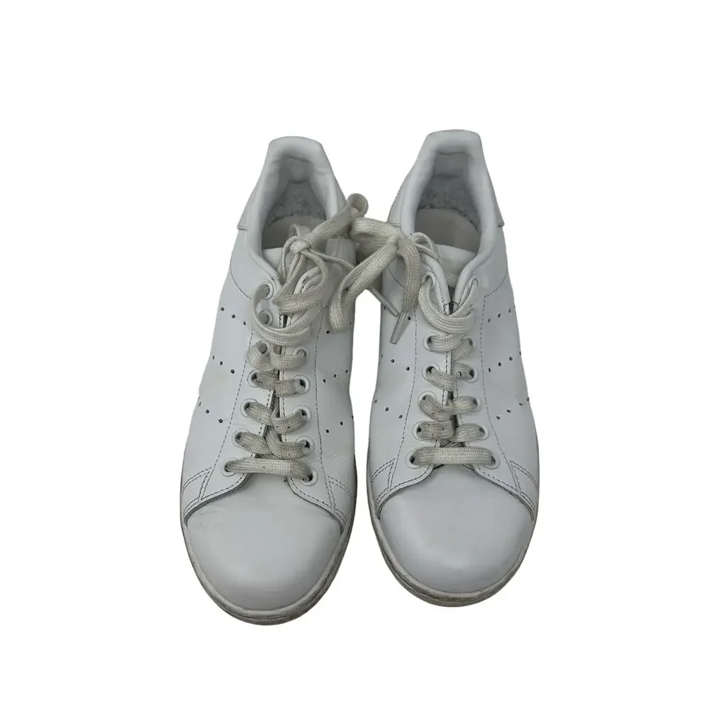 Adidas x Stan Smith Size 5.5 Sneakers White Lace‎ Up Classic Leather Casual Flat